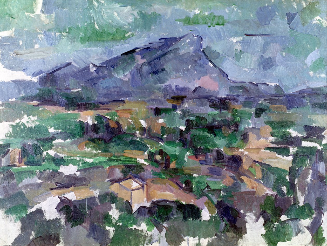Montagne Sainte-Victoire, 1904-06 de Paul Cézanne