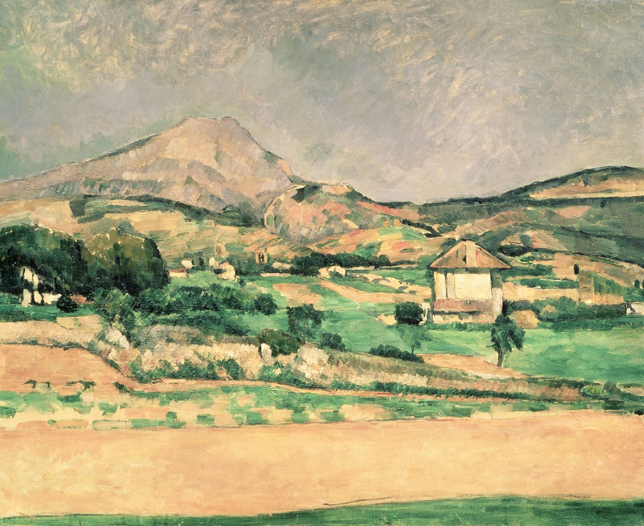 Montagne Sainte-Victoire, c.1882-85 de Paul Cézanne