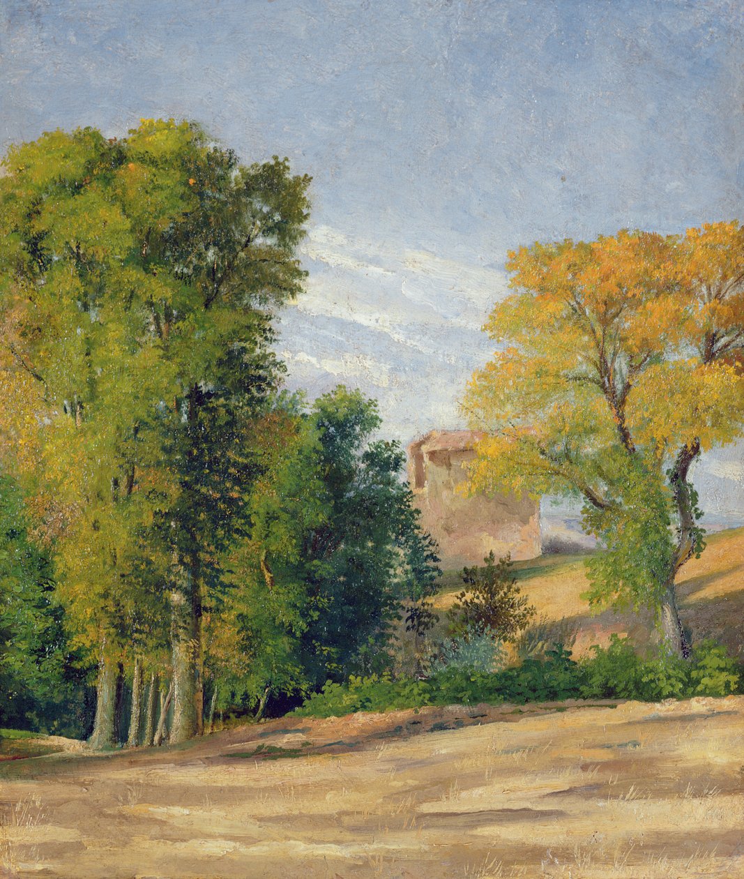 paisagem de Paul Cézanne