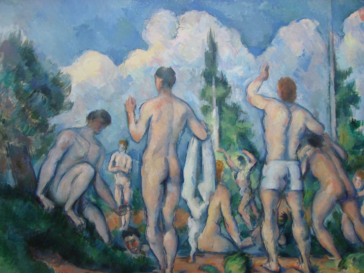 Tinta exposta de Paul Cézanne