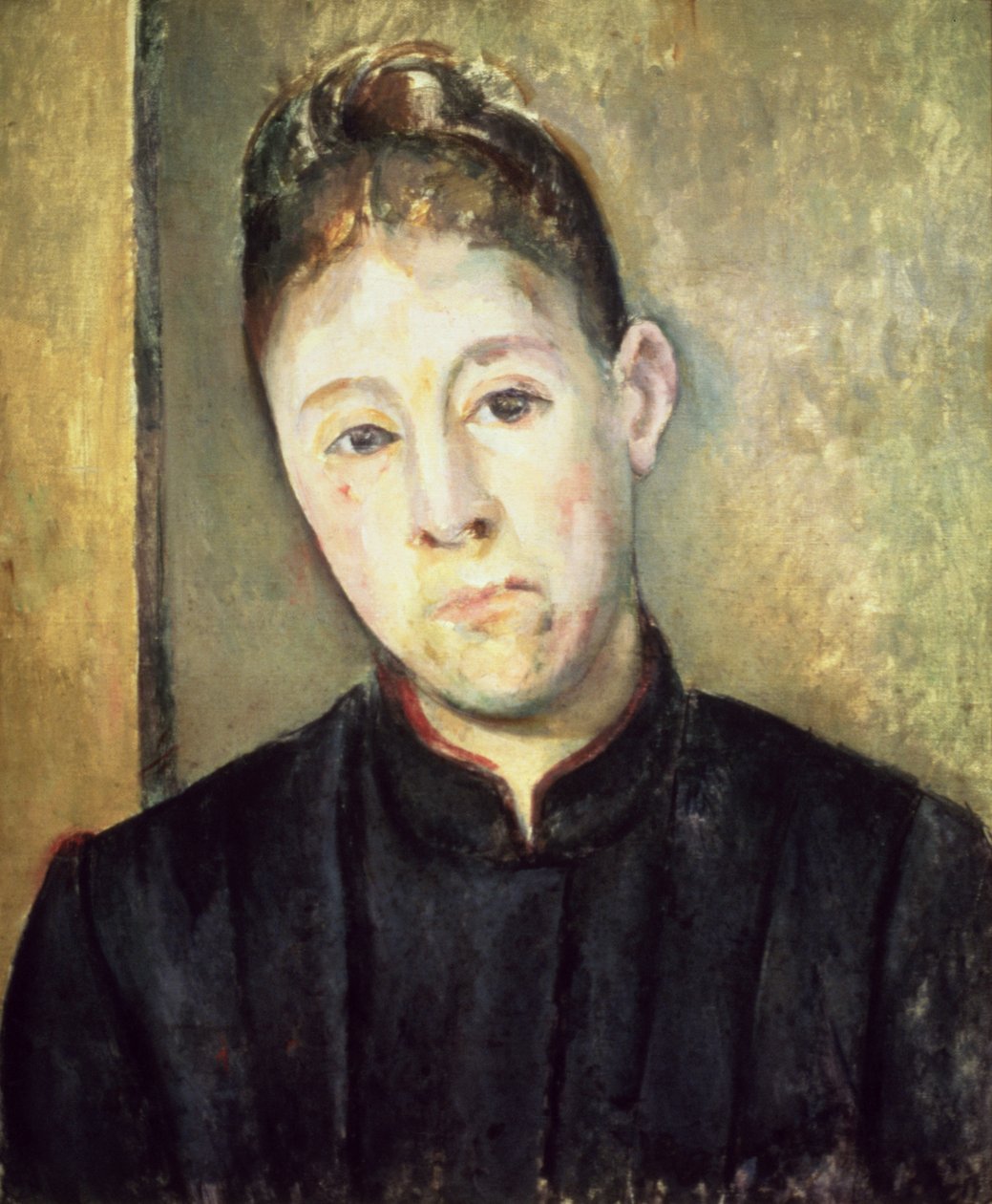 Retrato de Madame Cézanne, 1885 de Paul Cézanne