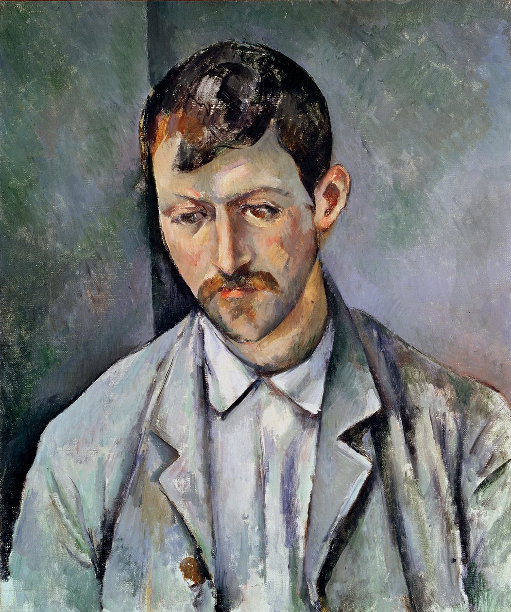 Retrato de um camponês de Paul Cézanne