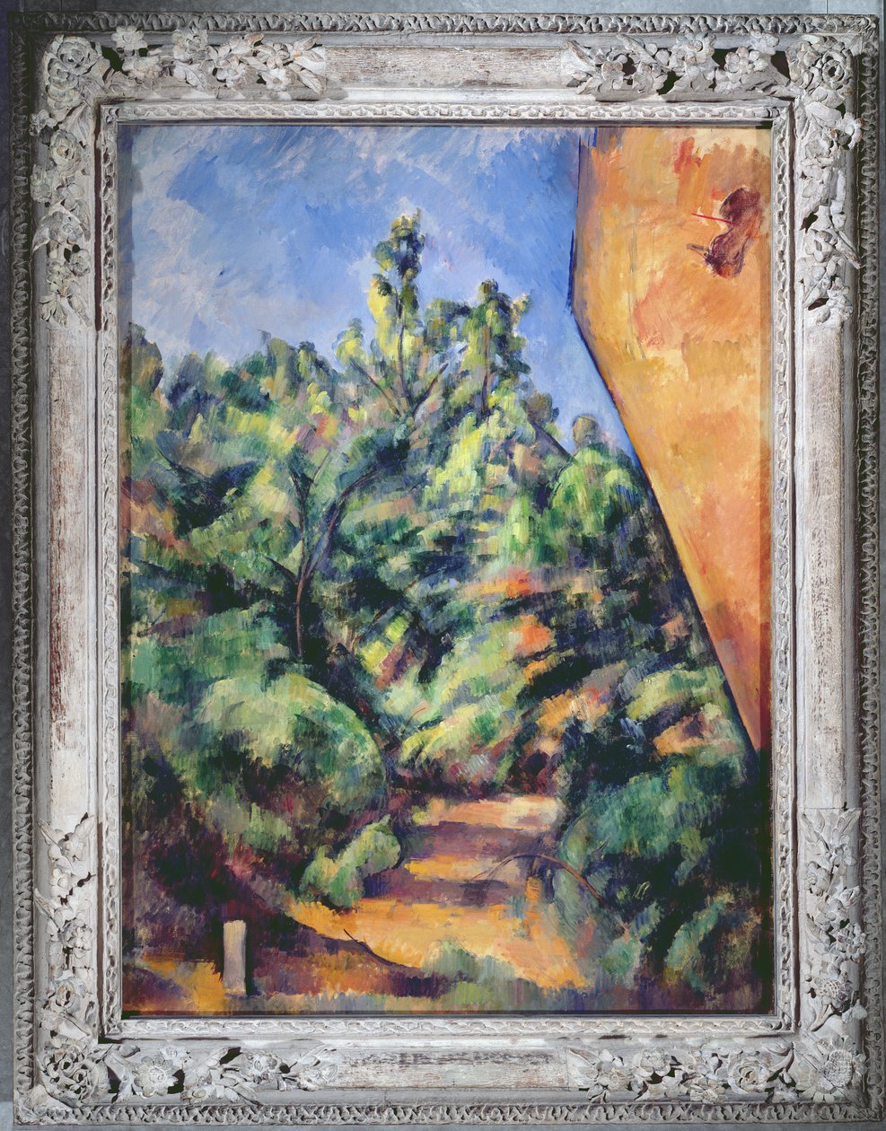 Rocha vermelha, c.1895 (veja também 869805) de Paul Cézanne
