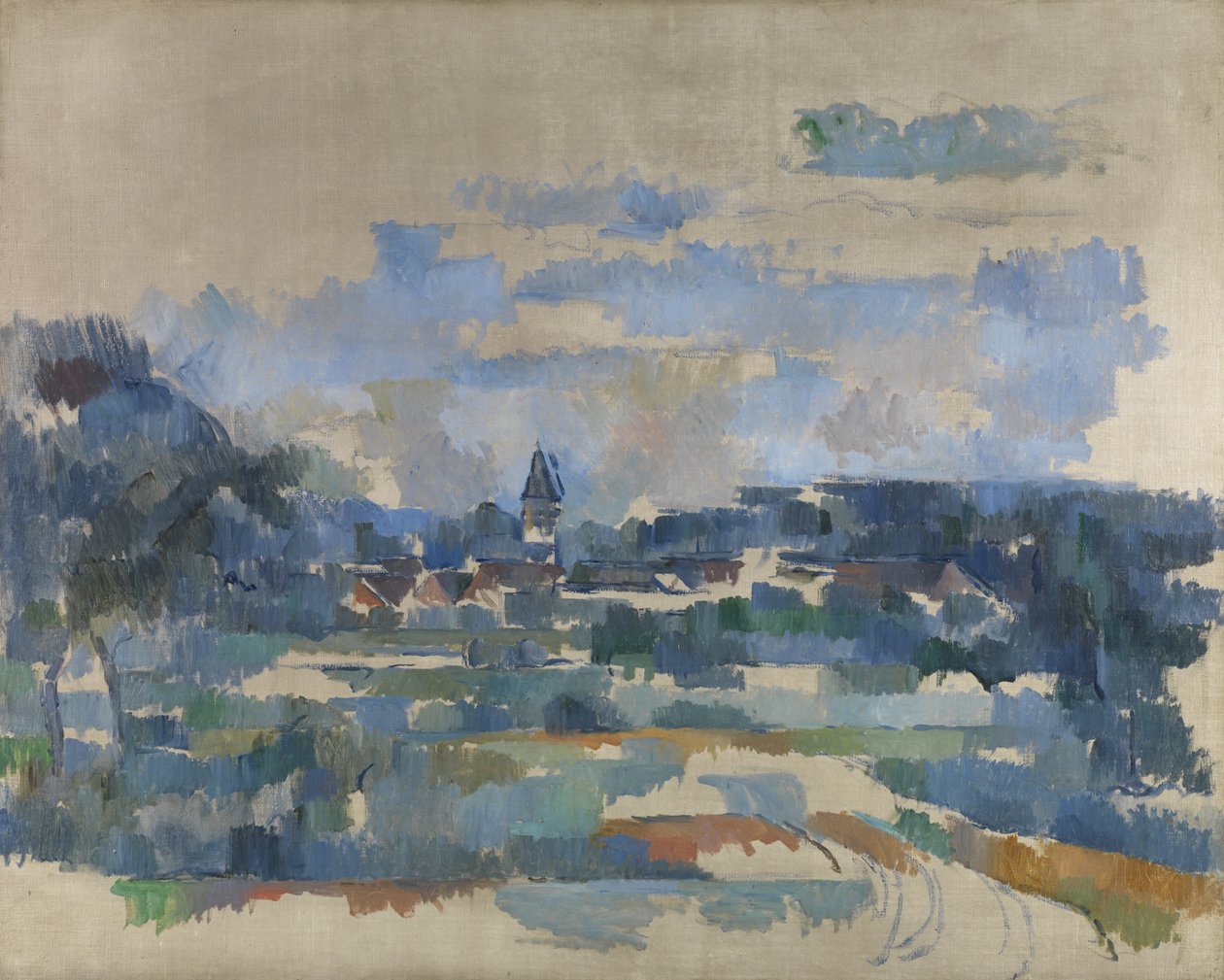 Estrada Rotativa, 1902-06 de Paul Cézanne