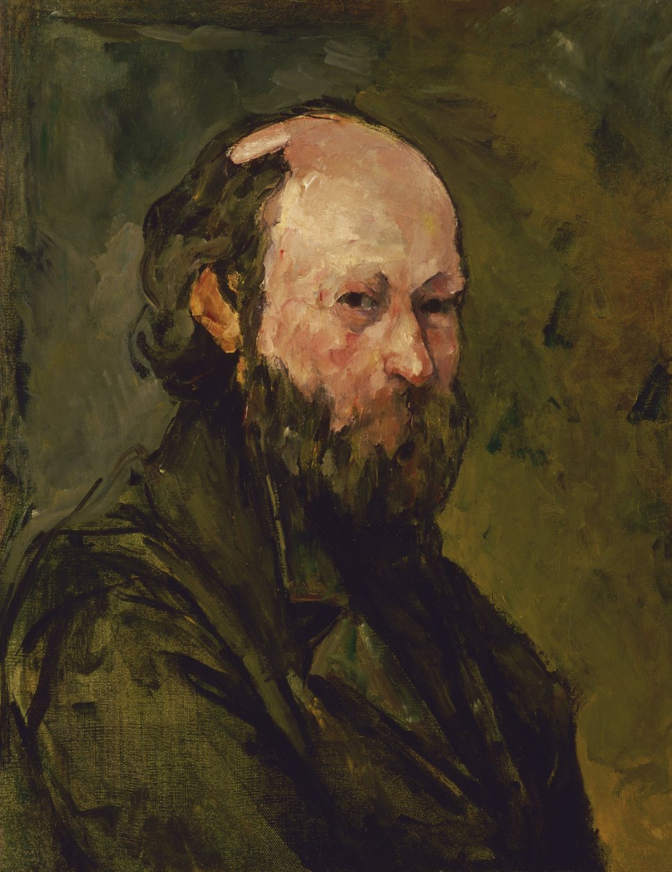 Auto-retrato de Paul Cézanne