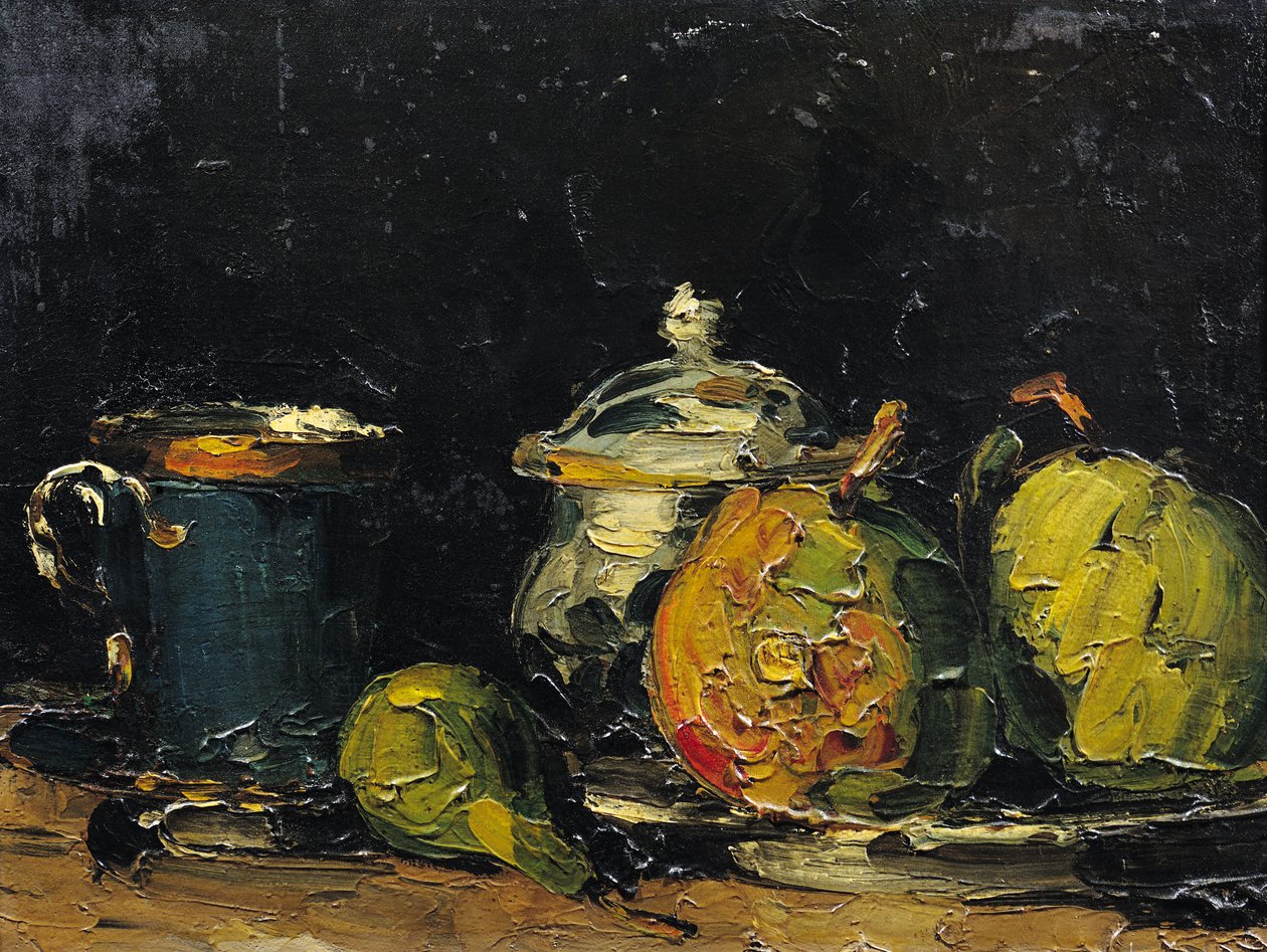 Ainda vida, c.1865 de Paul Cézanne