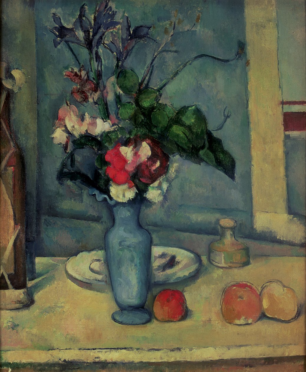 O vaso azul, 1889-90 de Paul Cézanne