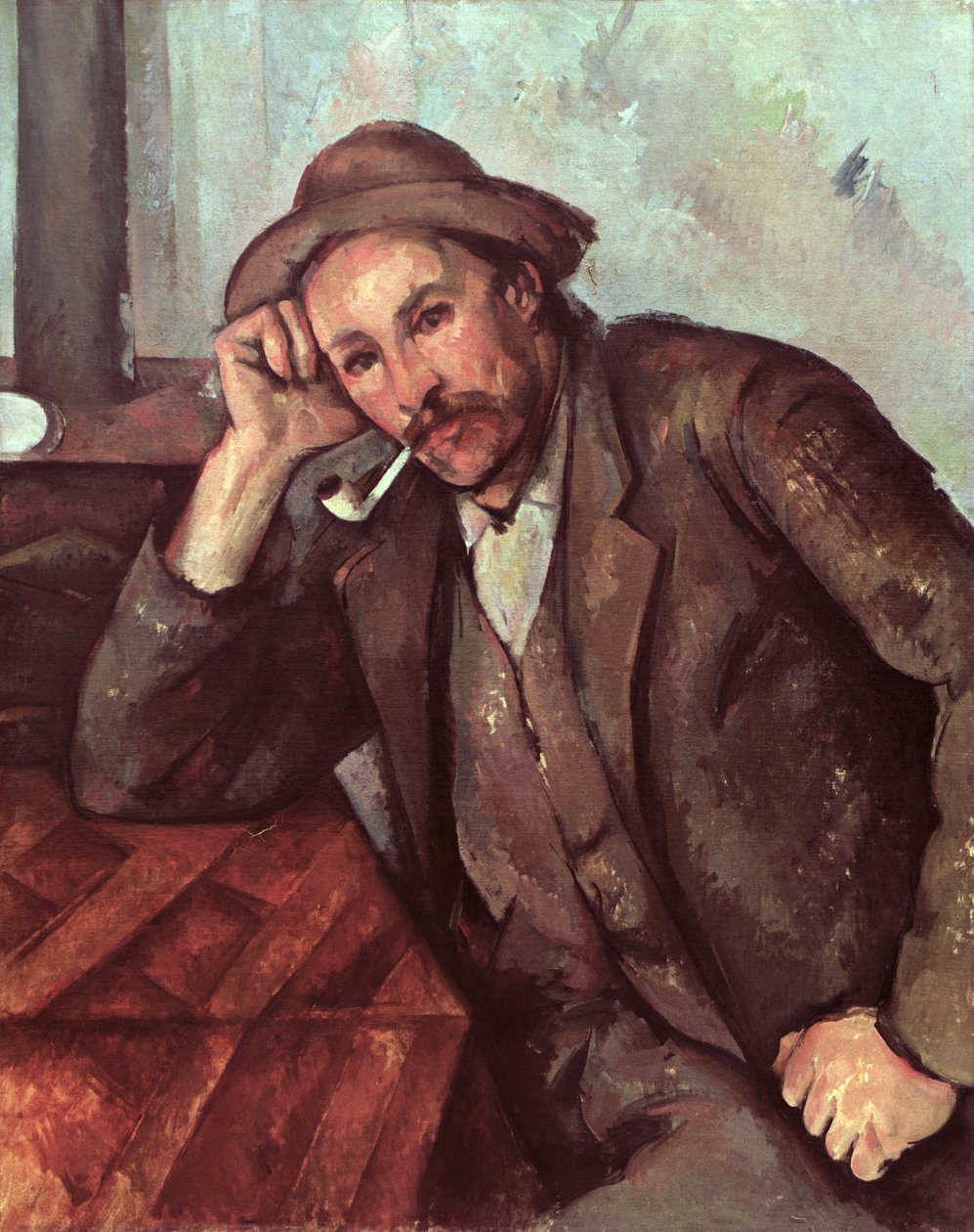 O fumante, 1891-92 de Paul Cézanne