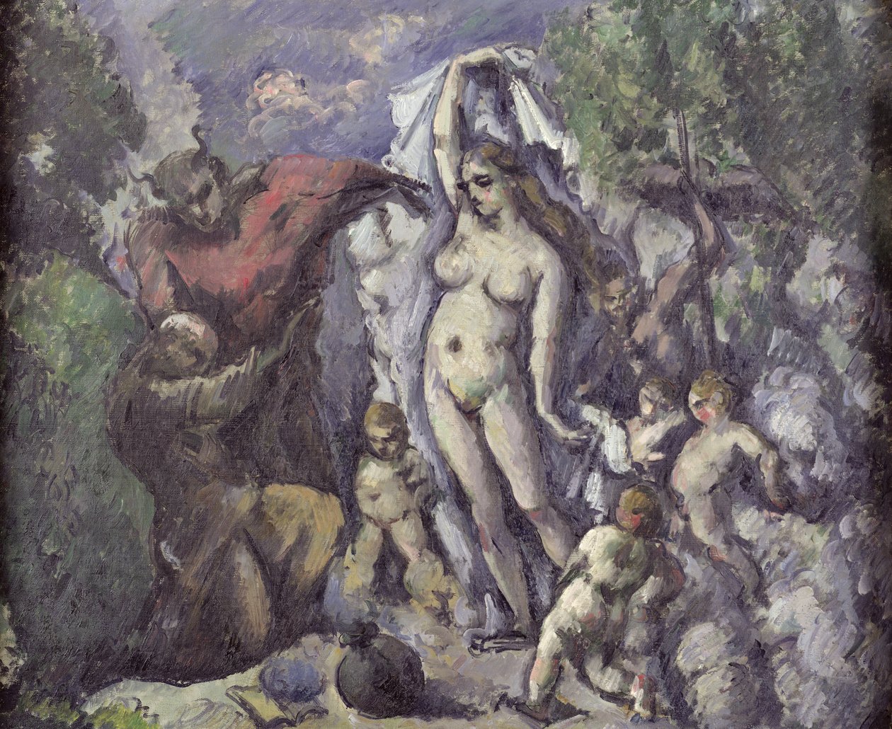 A tentação de Santo Antônio, c.1875 de Paul Cézanne
