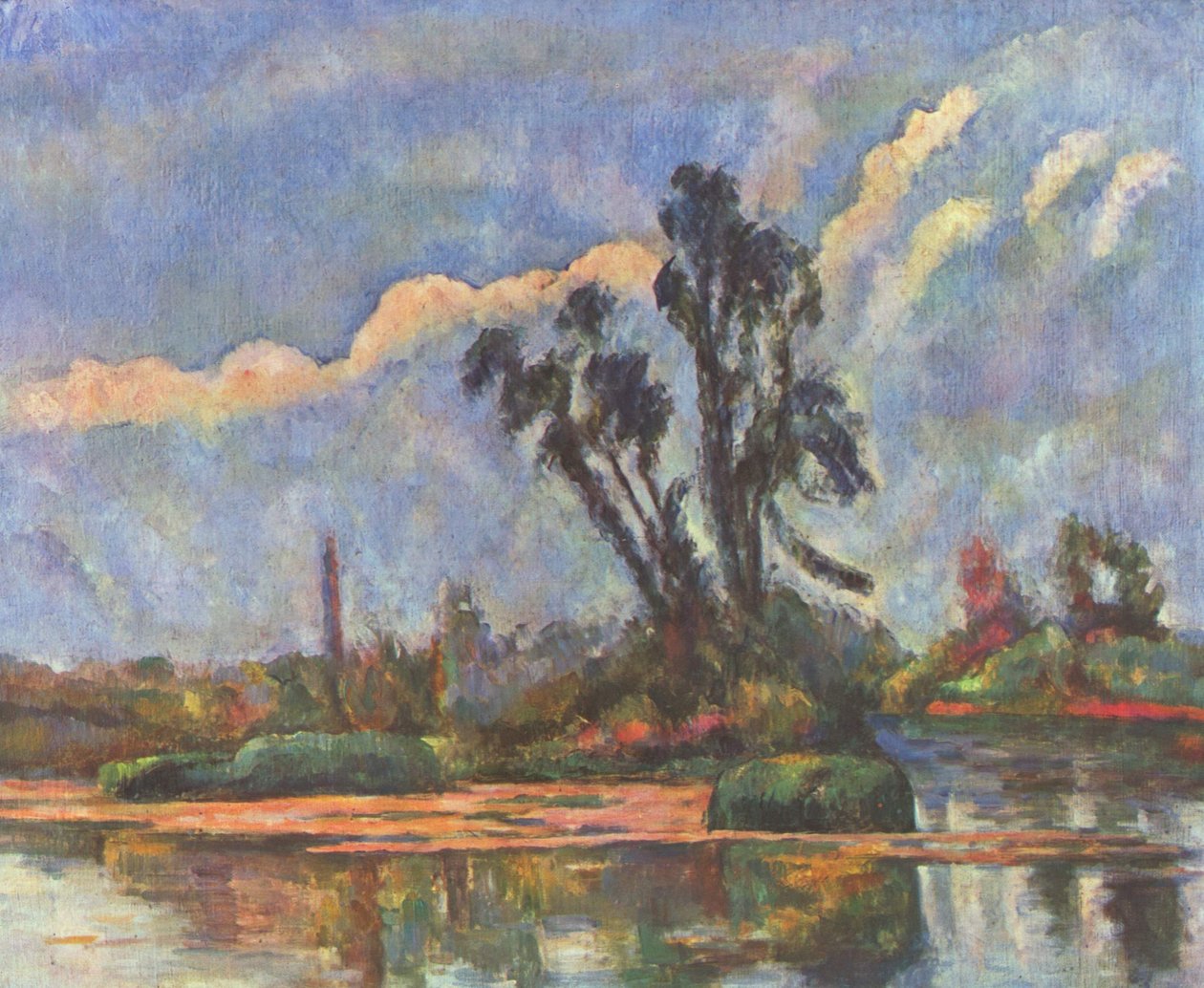 Costa do Oise de Paul Cézanne