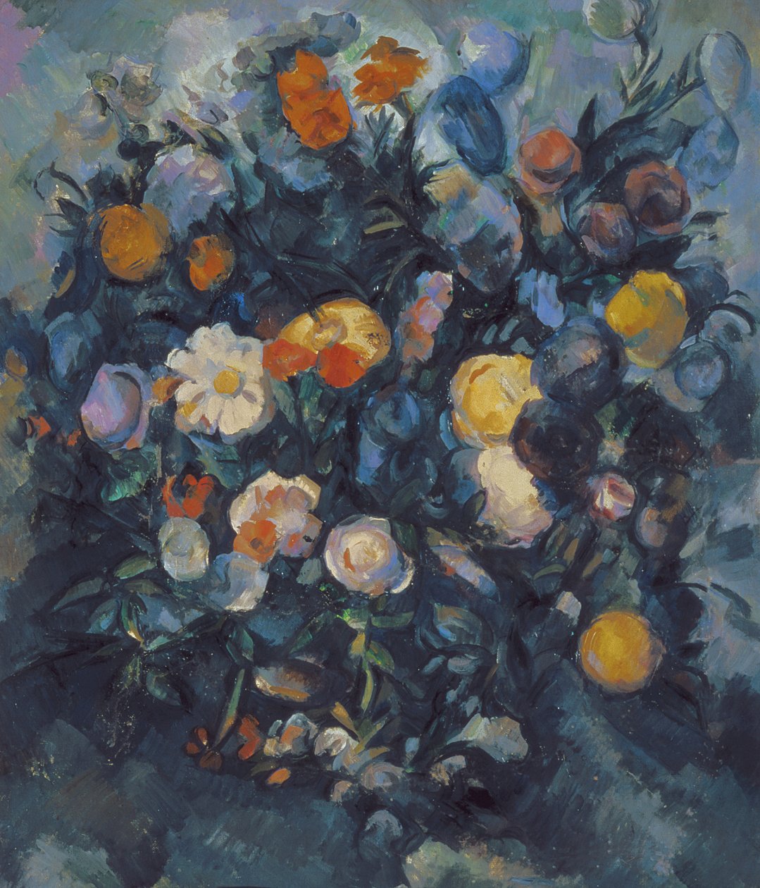 Vaso de Flores, 19o de Paul Cézanne