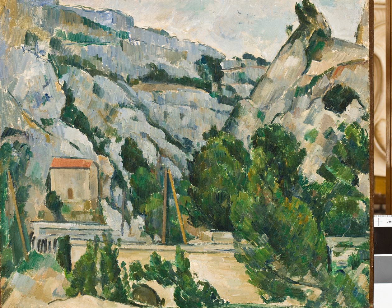 Viaduto na Estaca (Le Viaduto para a Estaca) 1882 de Paul Cézanne
