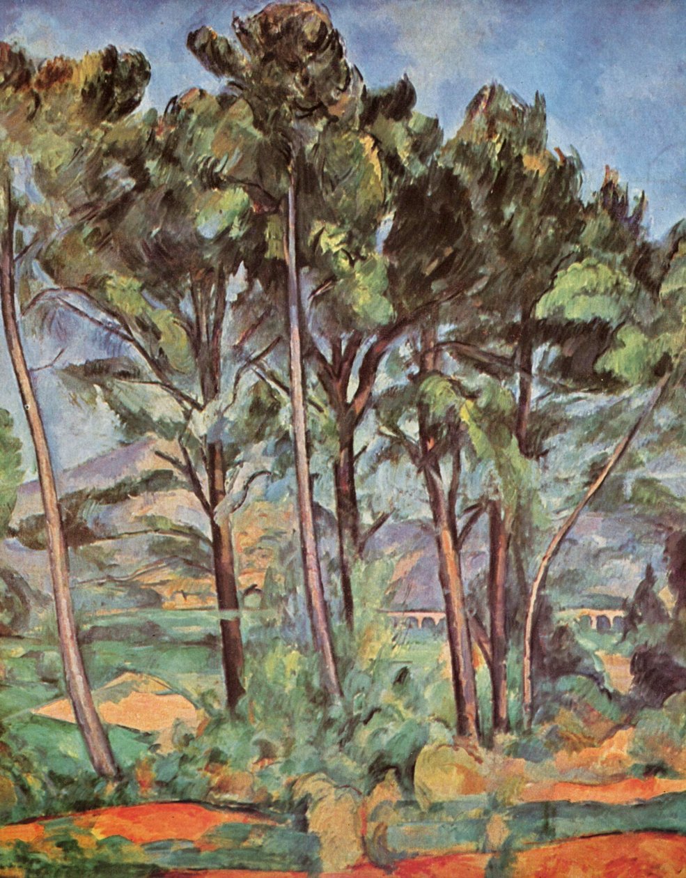 viaduto de Paul Cézanne