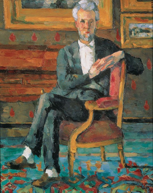 Victor Chocquet Sentado de Paul Cézanne