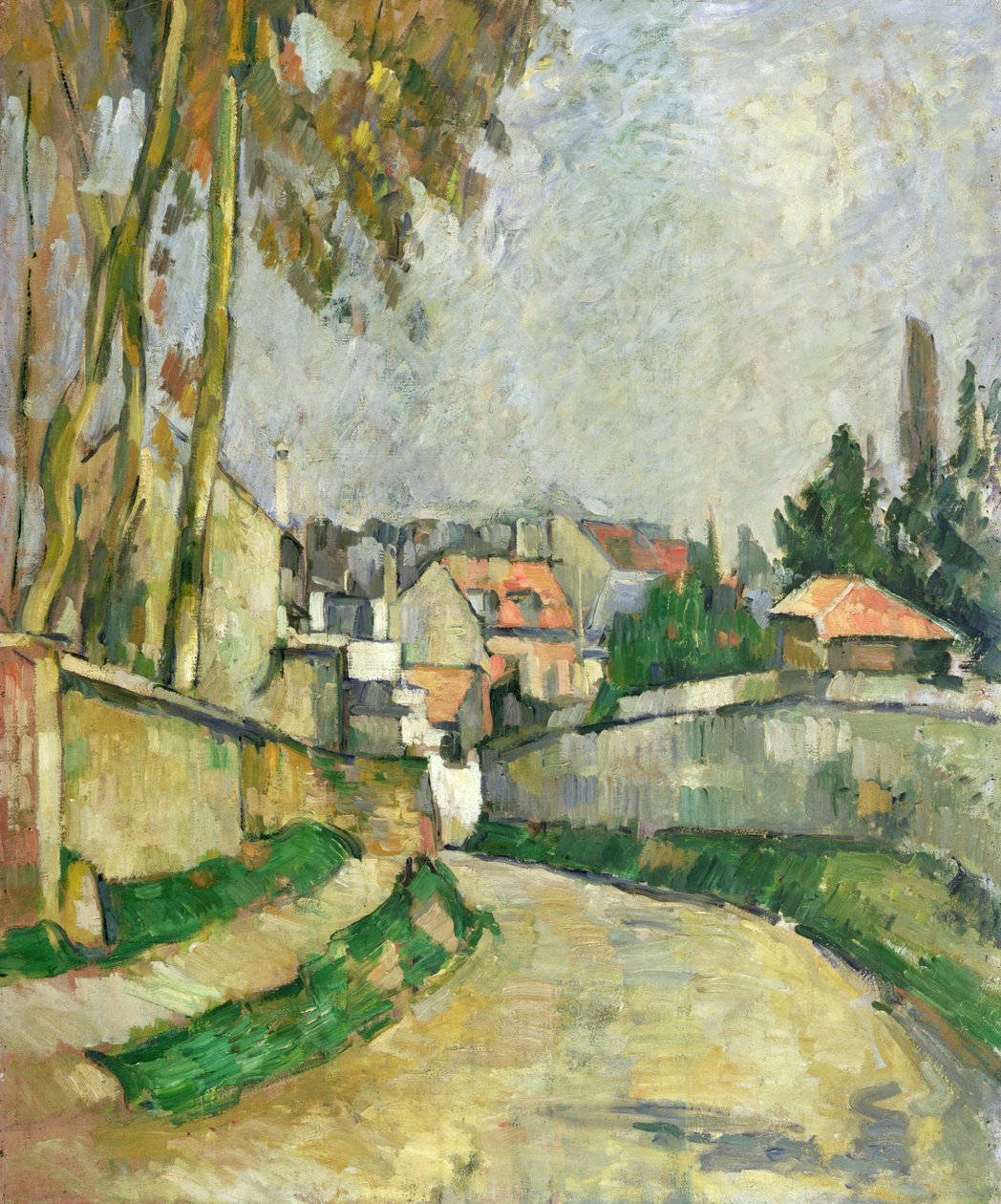 Estrada da Aldeia, 1879-82 de Paul Cézanne