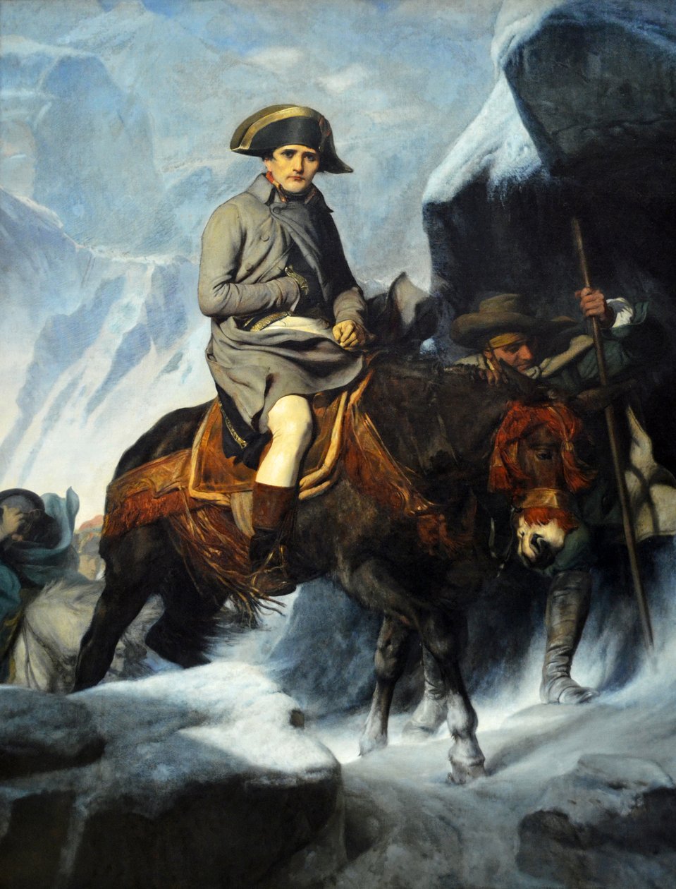 Bonaparte atravessando os Alpes de Paul Delaroche