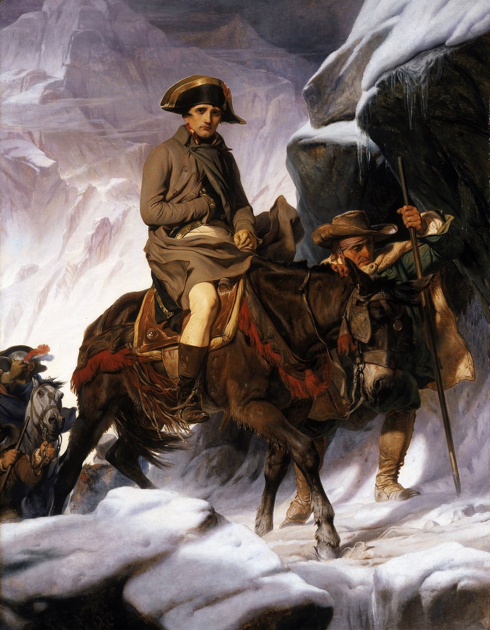 Napoleão cruzando os Alpes de Paul Delaroche
