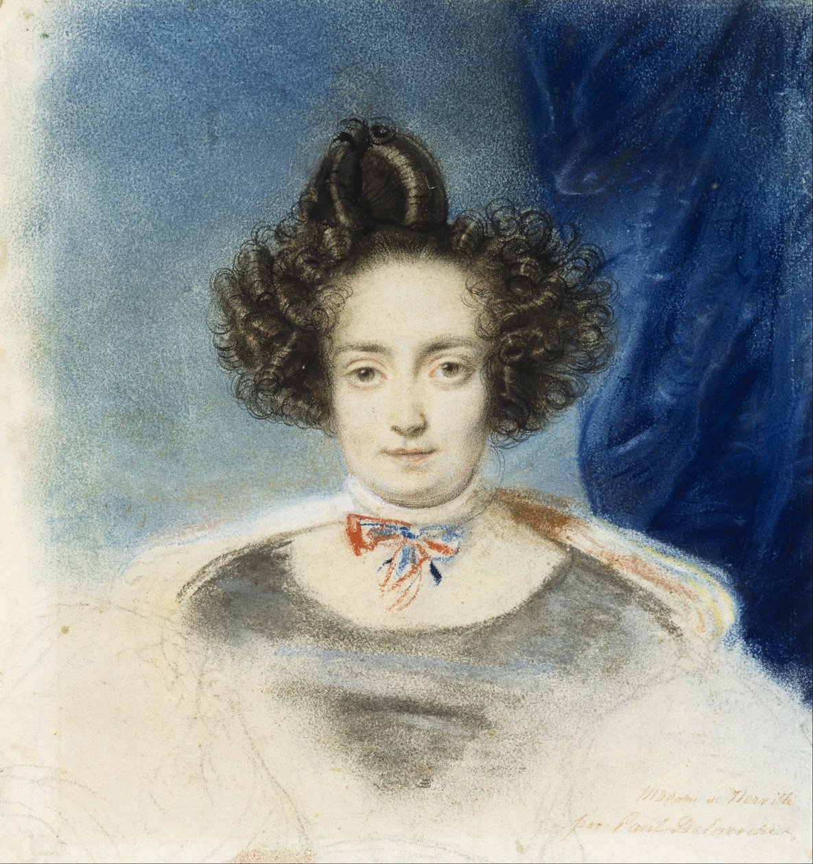 Retrato da Sra. De Therville de Paul Delaroche