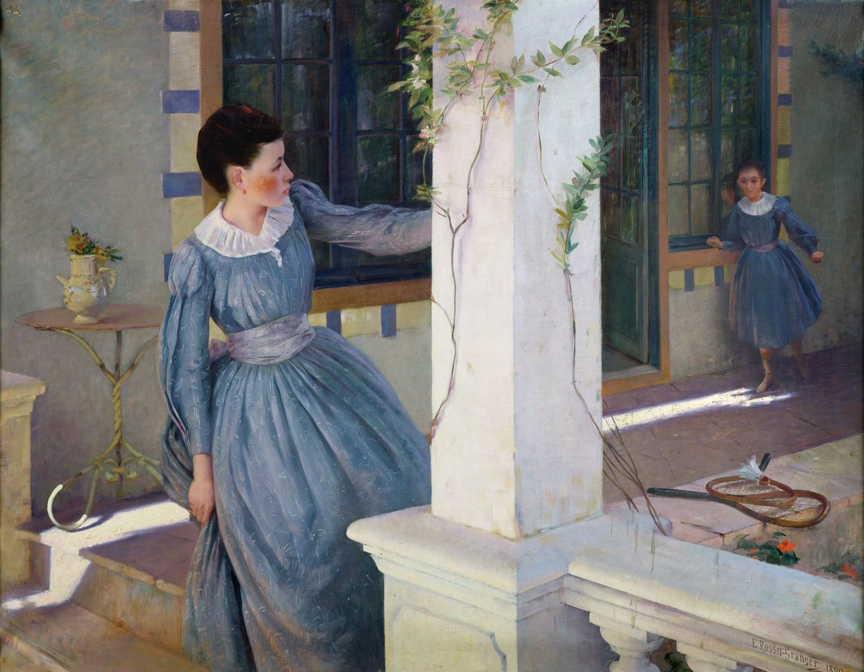 Esconde-Esconde, 1890 de Paul Edouard Rosset Granger