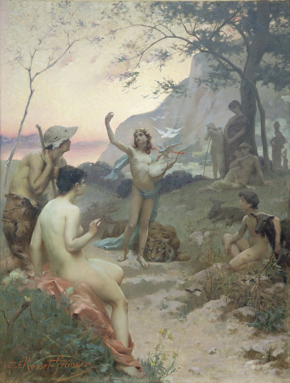 Orfeu, 1884 de Paul Edouard Rosset Granger