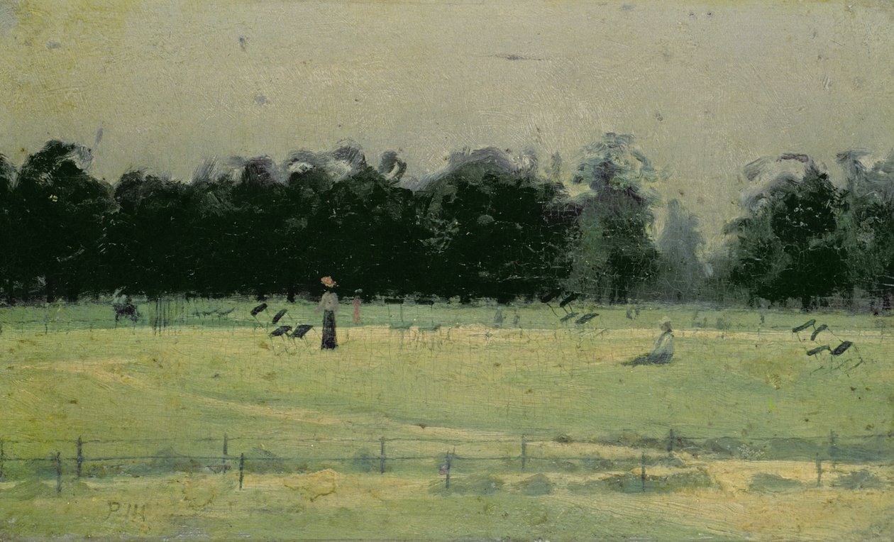 Kensington Gardens, perto da estátua do Queens de Paul Fordyce Maitland