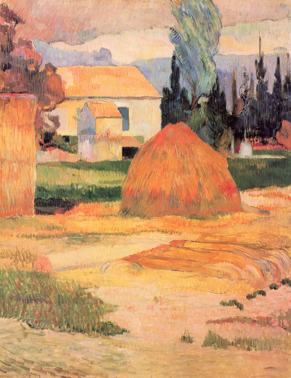 Quinta em Arles de Paul Gauguin
