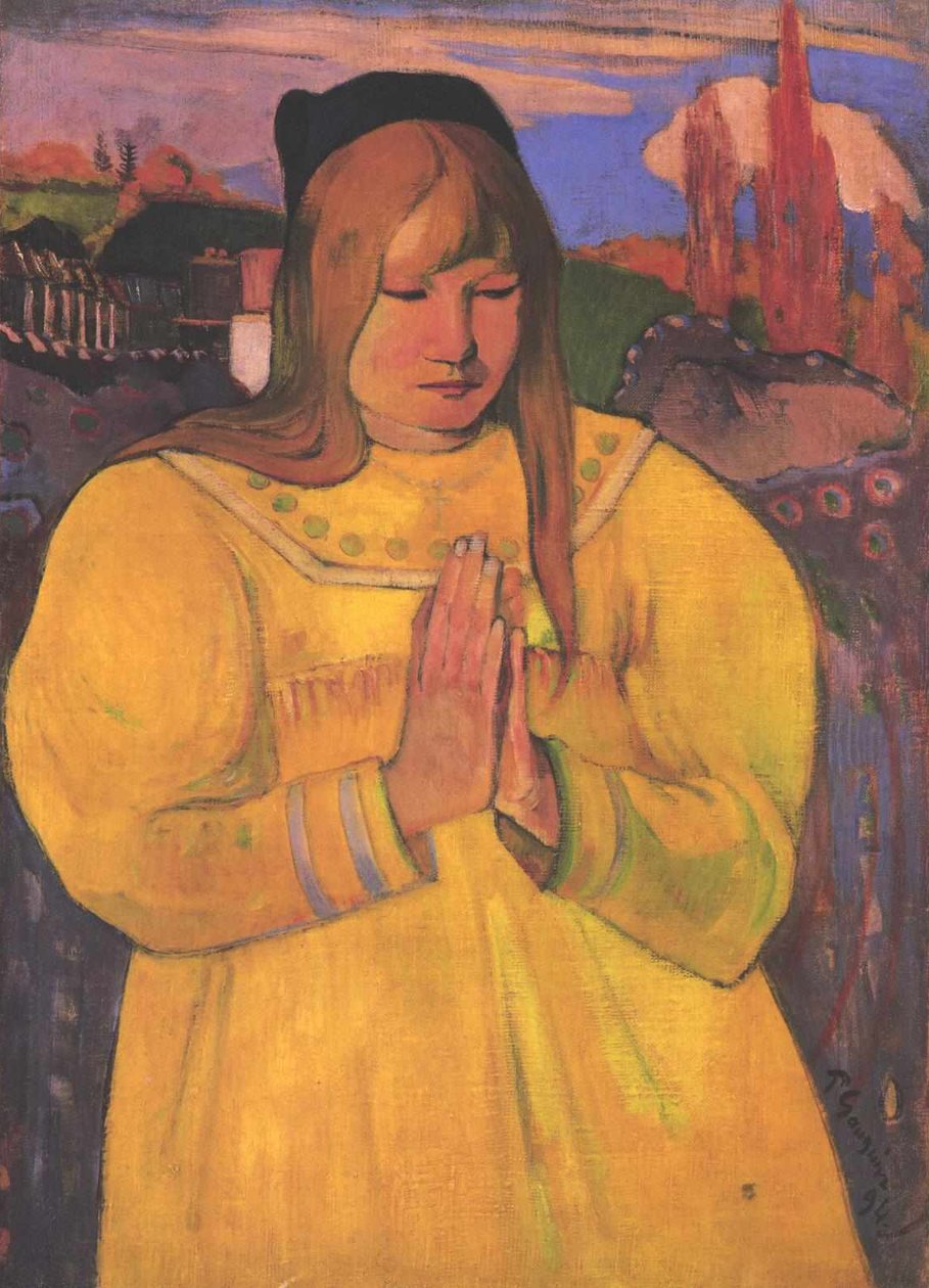 Bretão de Betende de Paul Gauguin