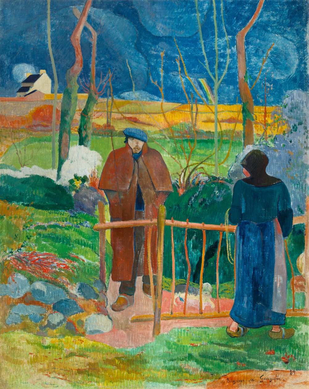 Bom dia, senhor Gauguin, 1889 de Paul Gauguin
