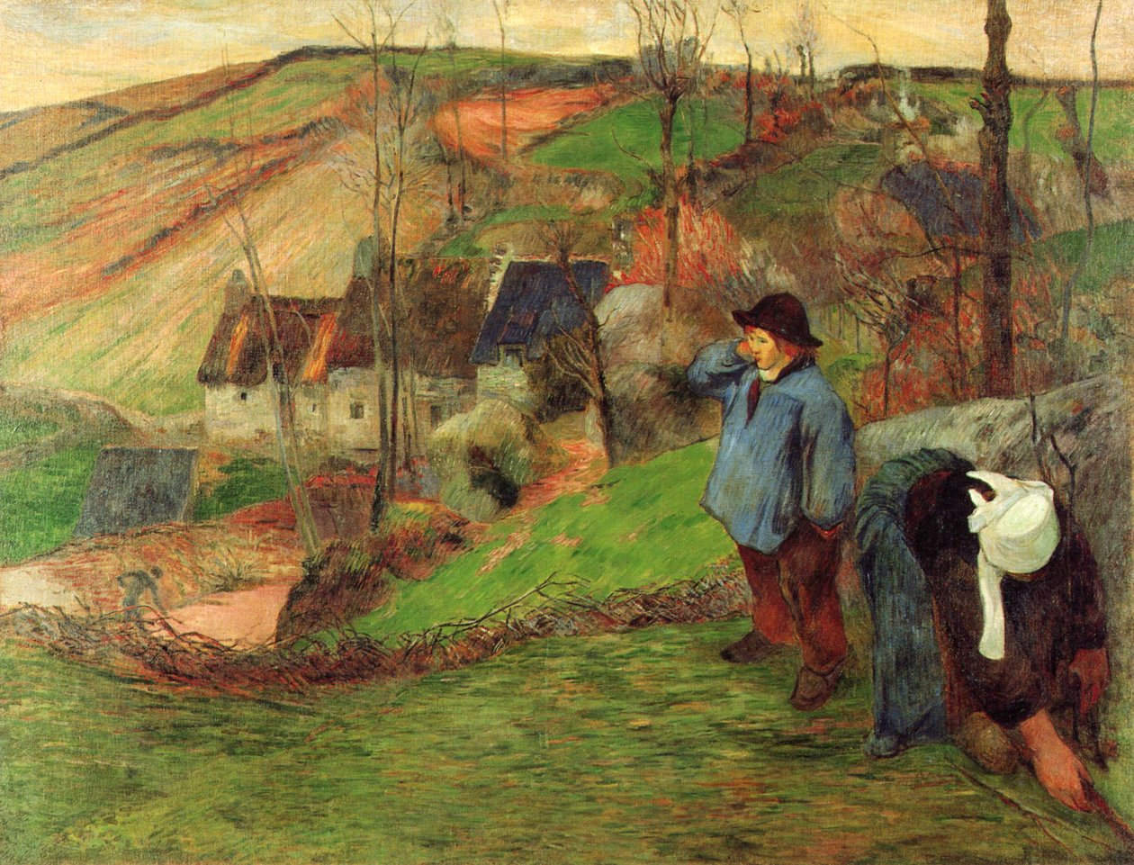 Pastor bretão de Paul Gauguin