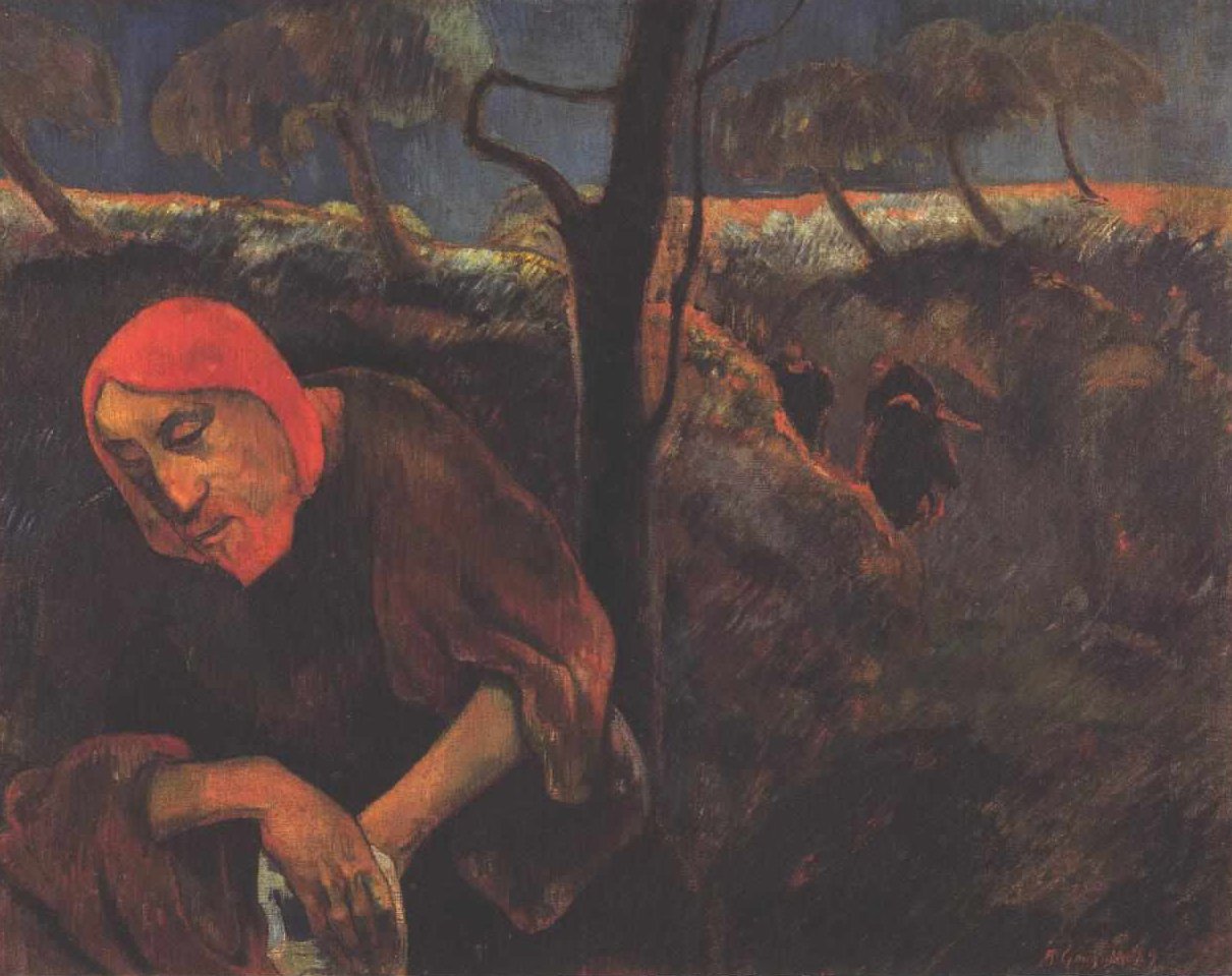 Cristo no Monte das Oliveiras de Paul Gauguin