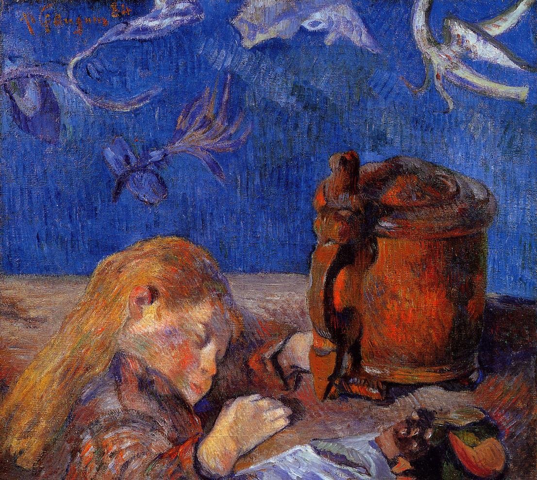 Clovis adormecido de Paul Gauguin
