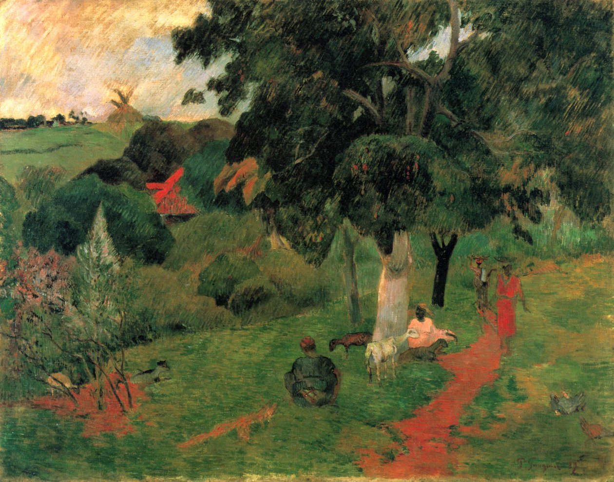 Vindo e indo de Paul Gauguin