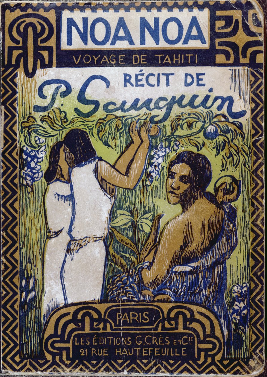 Ilustração de capa de &39;Noa Noa&39; de Paul Gauguin