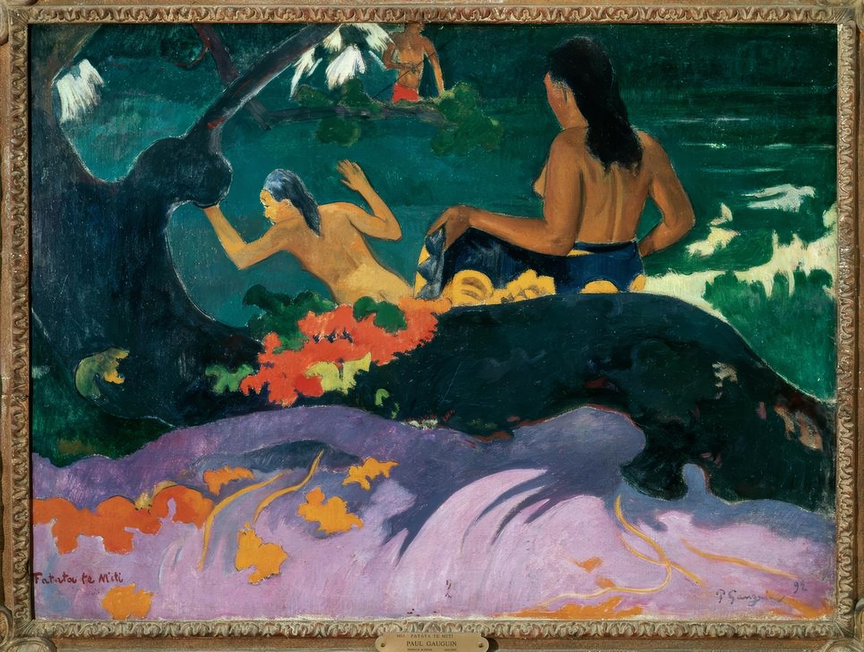 A menina é amarga de Paul Gauguin