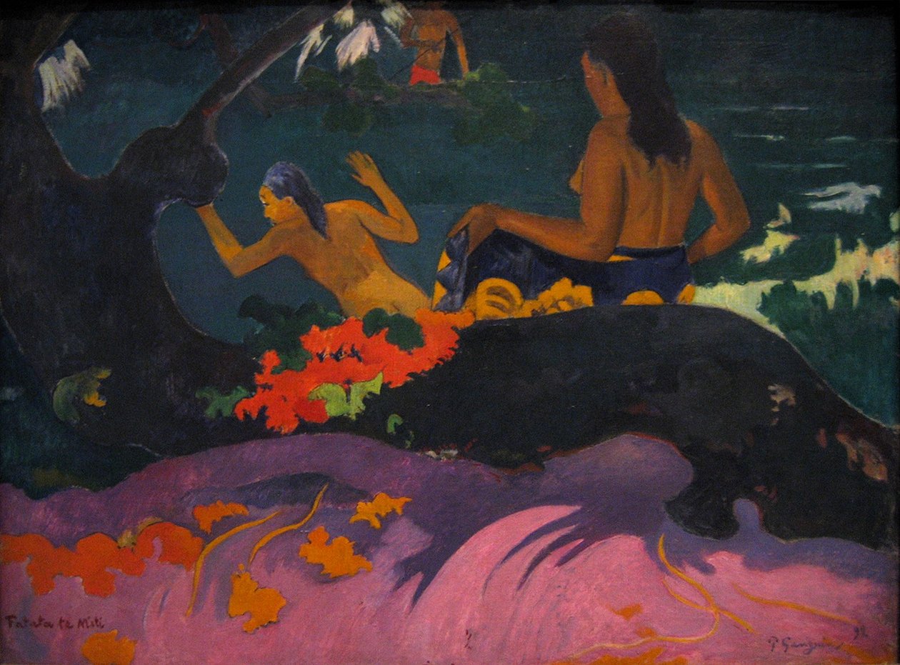Perto do mar de Paul Gauguin