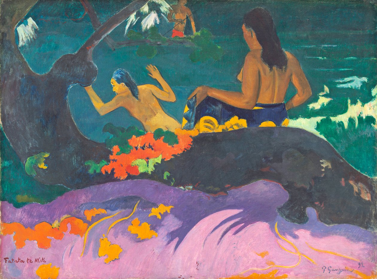 Perto do mar 1892 de Paul Gauguin