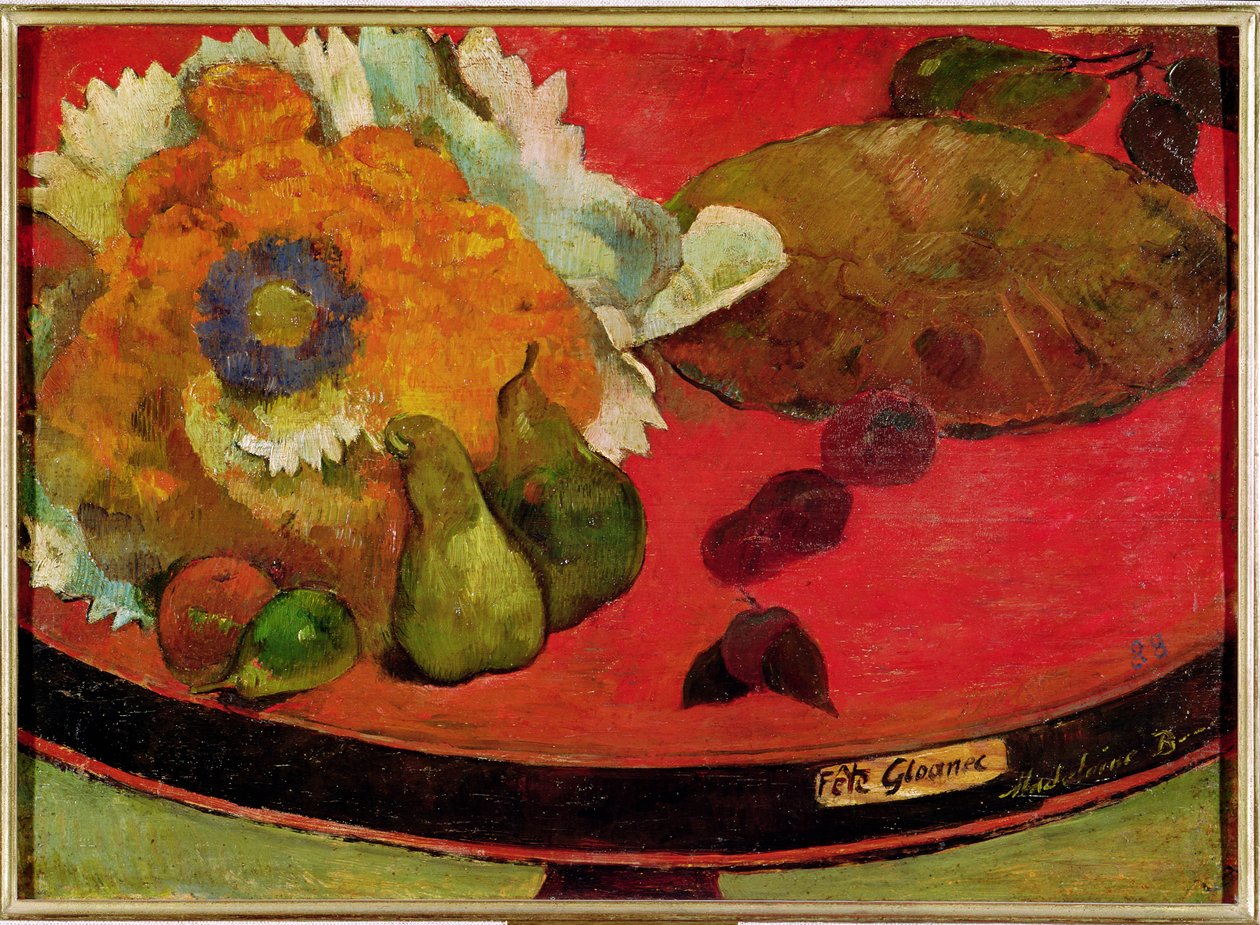 Fete Gloanec, 1888 de Paul Gauguin
