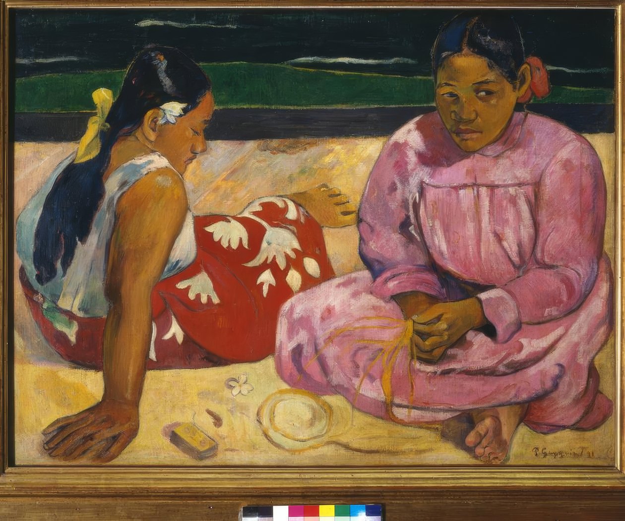 Mulheres no Taiti de Paul Gauguin