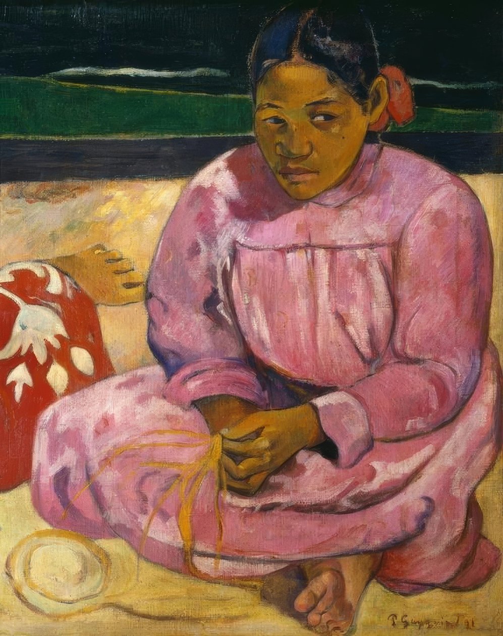 Mulheres no Taiti de Paul Gauguin