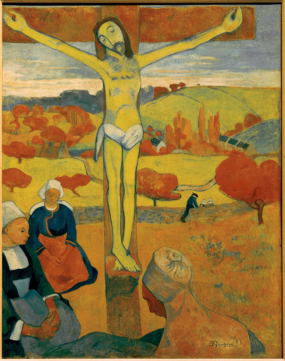 Cristo crucificado ou o Cristo amarelo de Paul Gauguin