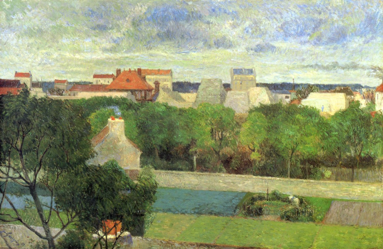 Agricultores de vegetais em Vauguirard de Paul Gauguin