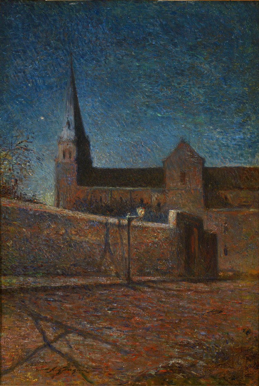 A igreja de Vaugirard de Paul Gauguin