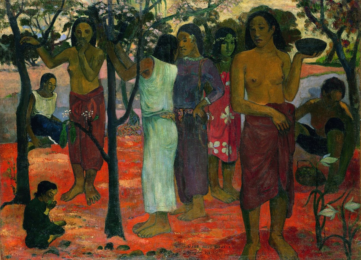 Nave nave mahana de Paul Gauguin