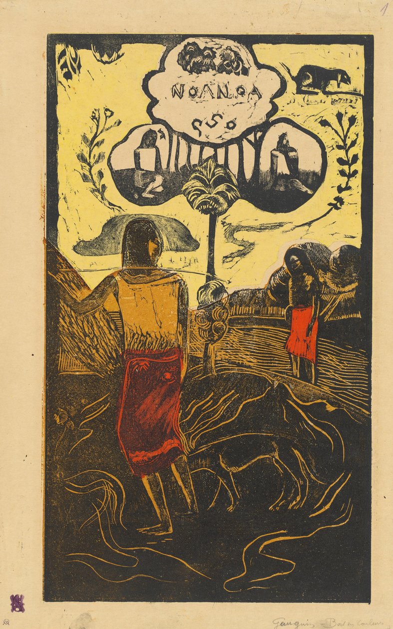 Noa Noa (perfumado, perfumado) de Paul Gauguin