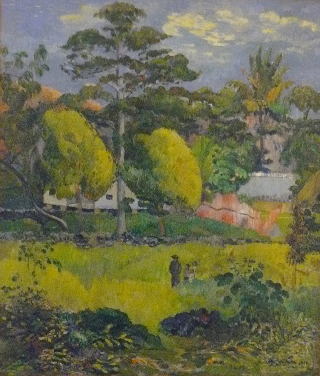 Paisagem ou passeio familiar de Paul Gauguin