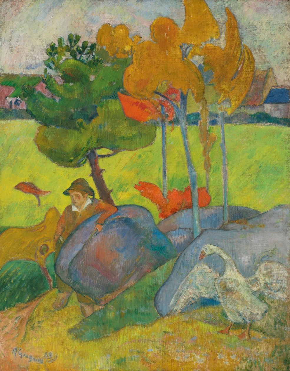 Little Breton na Loie de Paul Gauguin