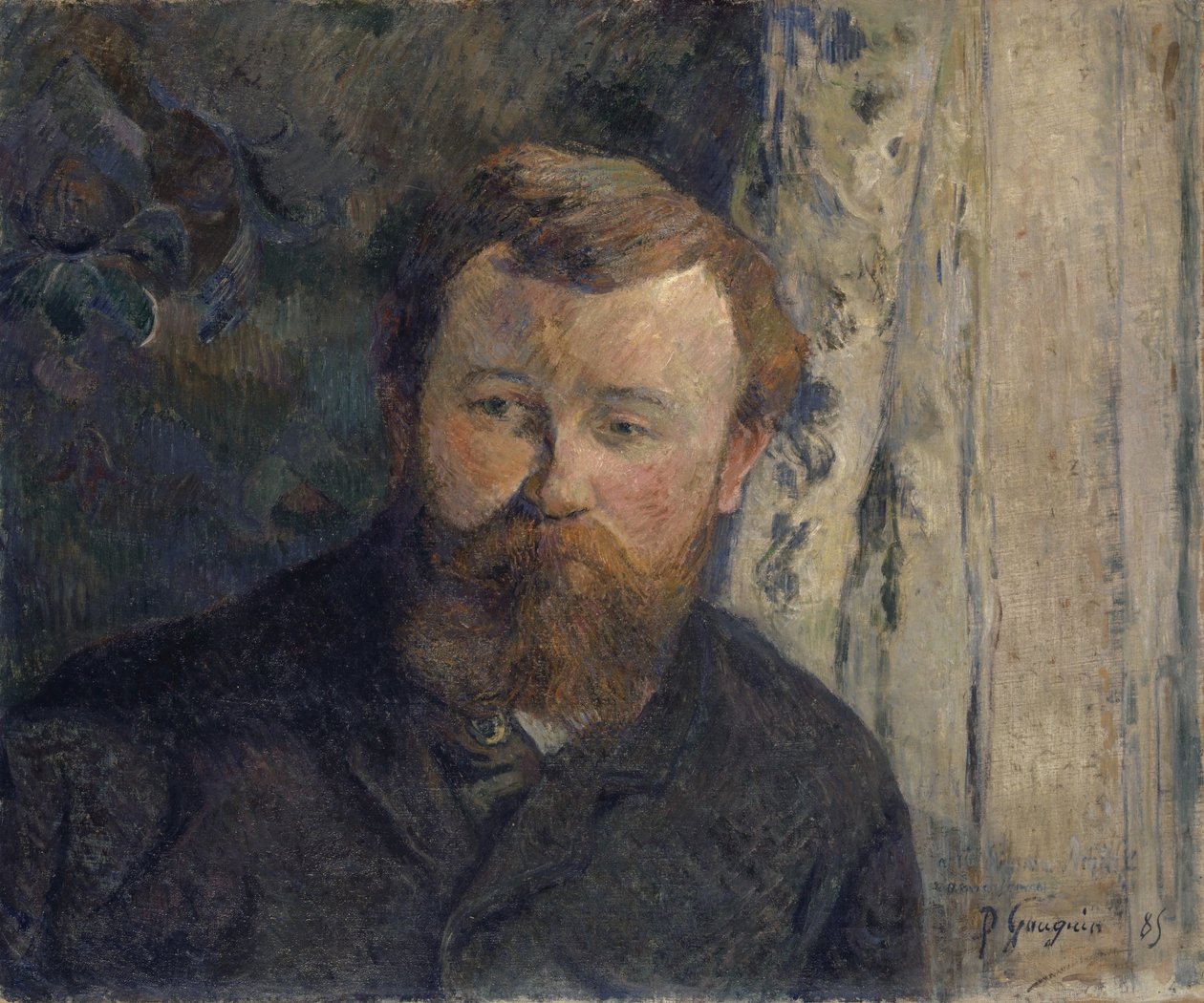Retrato de Achille Crabs Taylor, 1885 de Paul Gauguin