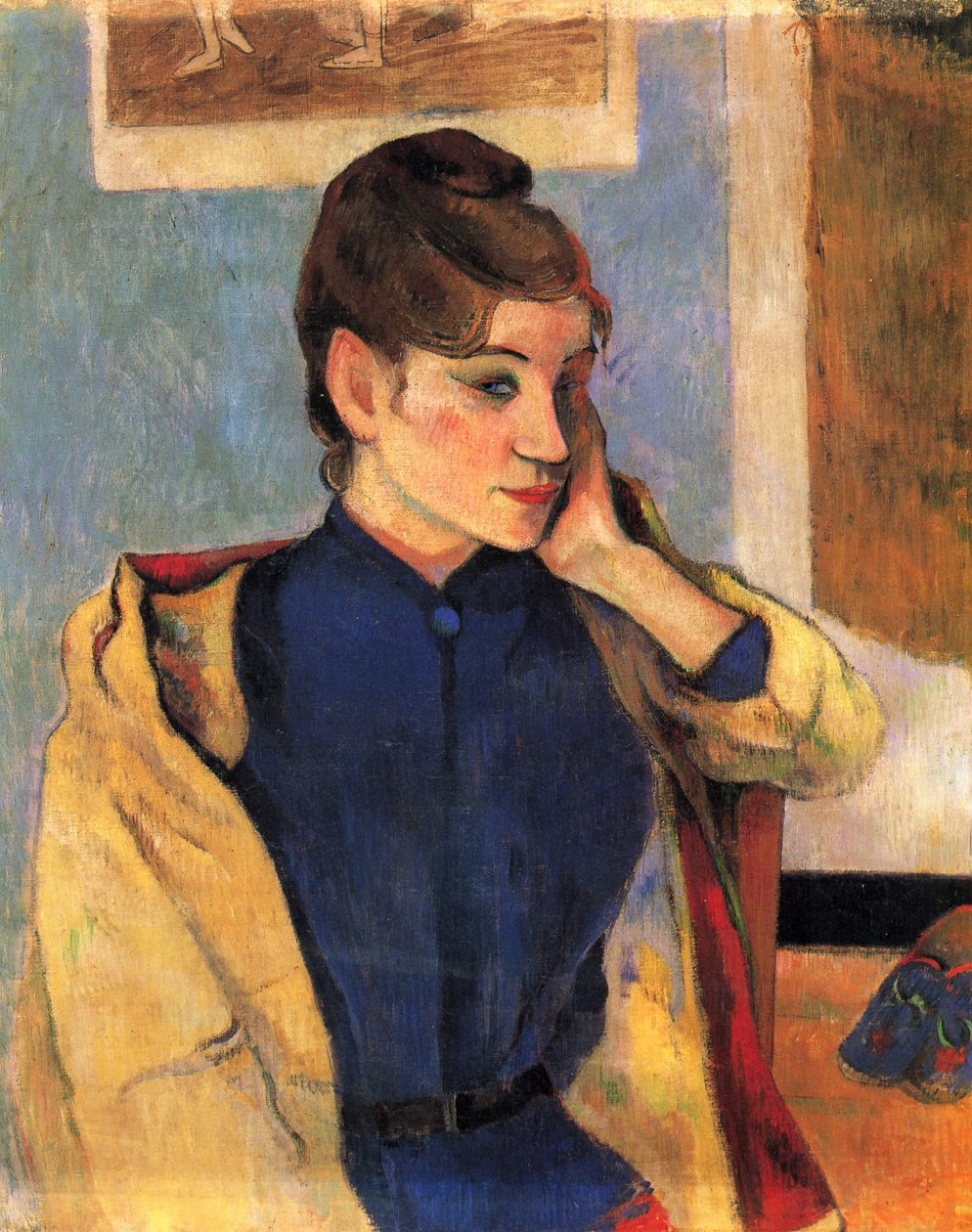 Retrato de madelaine bernard de Paul Gauguin