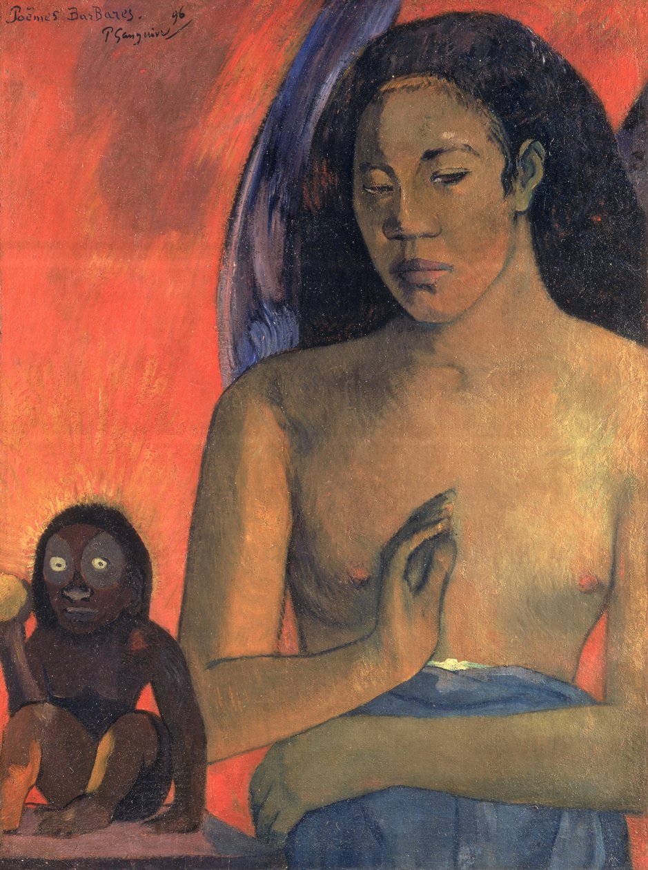 Poemas Savage, 1896 de Paul Gauguin