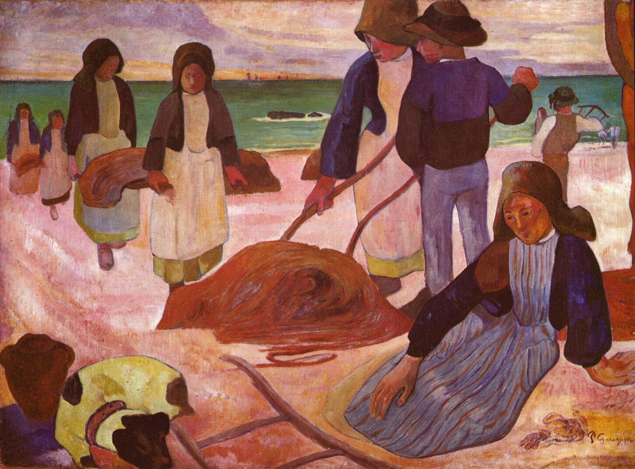 Coletores de algas marinhas de Paul Gauguin